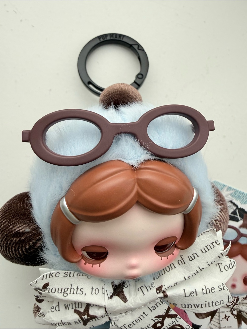 NEW Pop Mart Skullpanda Off Mode Break Time Is Vinyl Plush Pendant - Picture 3 of 9
